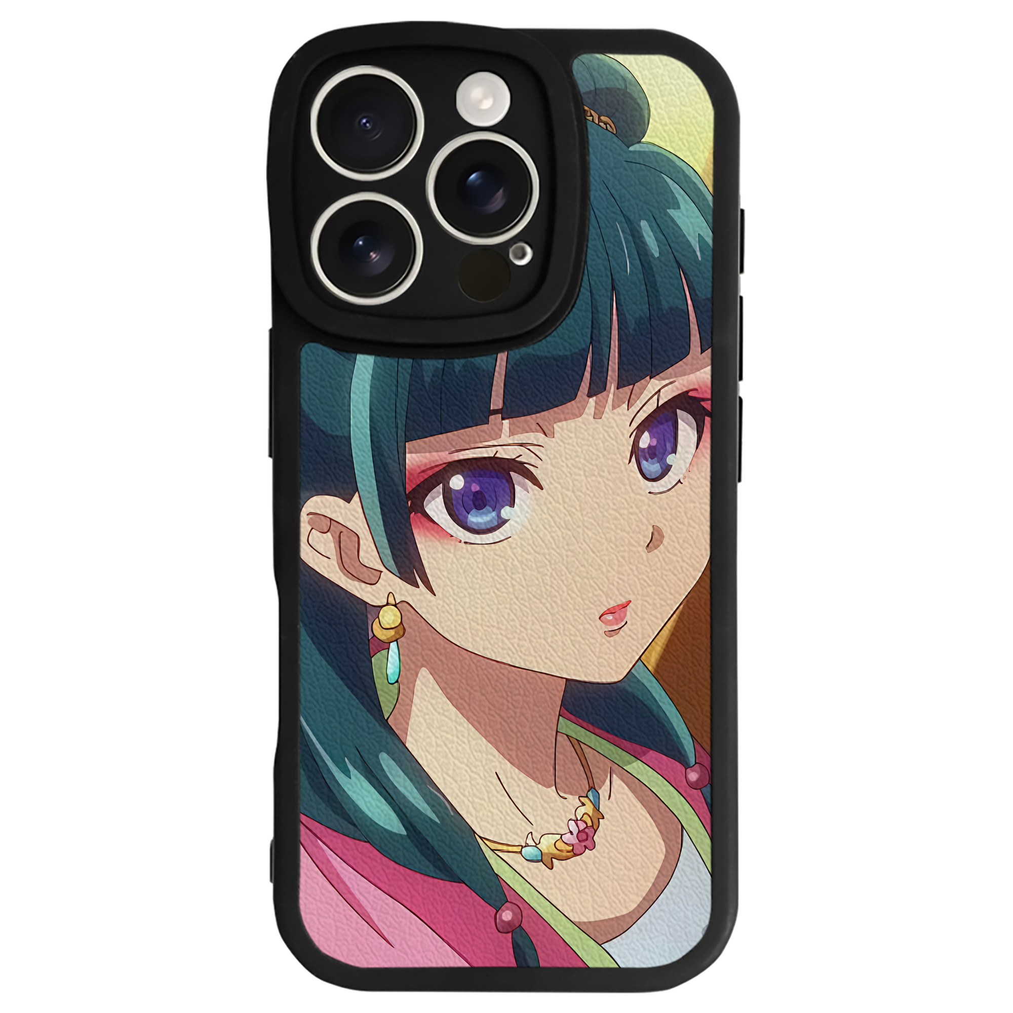 薬屋のひとりごと The Apothecary Diaries 【iPhone 16シリーズ対応】シリコンスマホケース（レザー調） 材質：シリコン